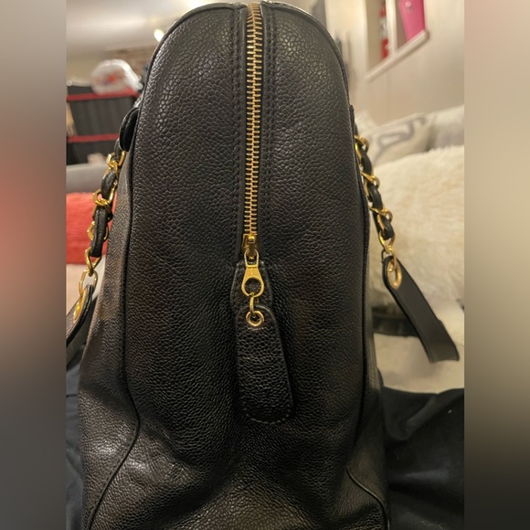 🔥FLASH SALE🔥Vintage Authentic CHANEL Timeless Caviar XL Tote Bag - Picture 3 of 8